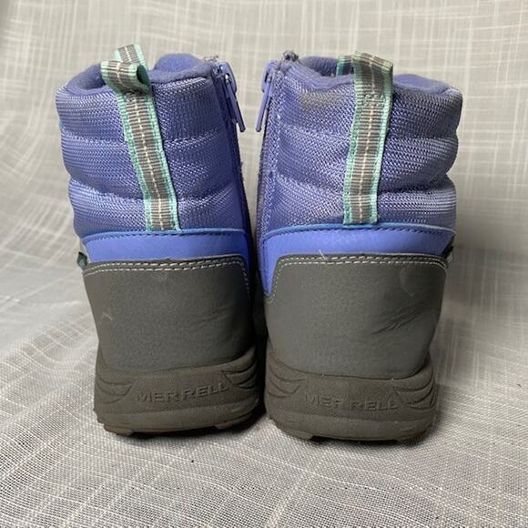 Merrell Polar Trekker Waterproof Snow Boots Womens 7 Purple - Picture 3 of 7